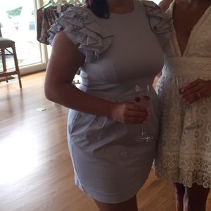 Light blue French connection dress